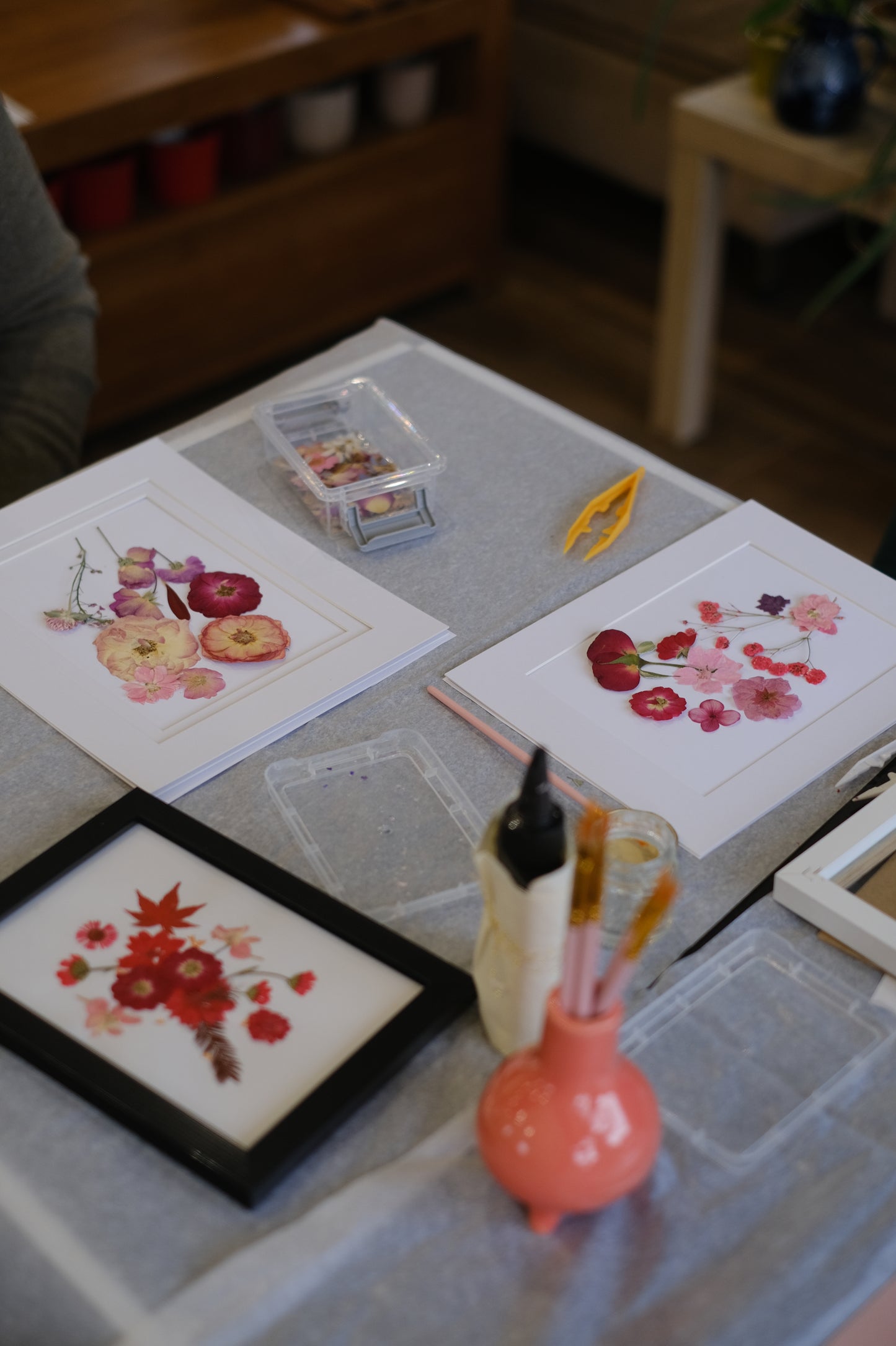 Atelier Bougie & Herbier floral 75€