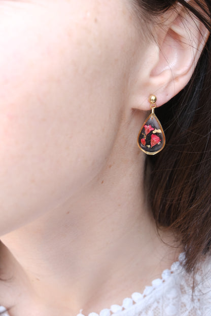 Boucles d'oreilles goutte SAKURA - Moyenne