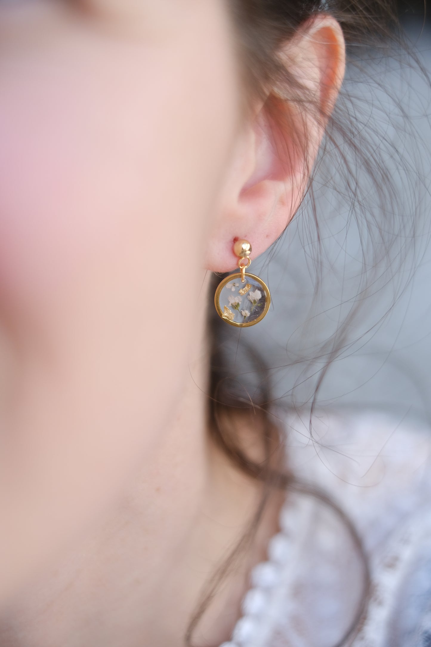 Boucles d'oreilles goutte ALBA - Petite
