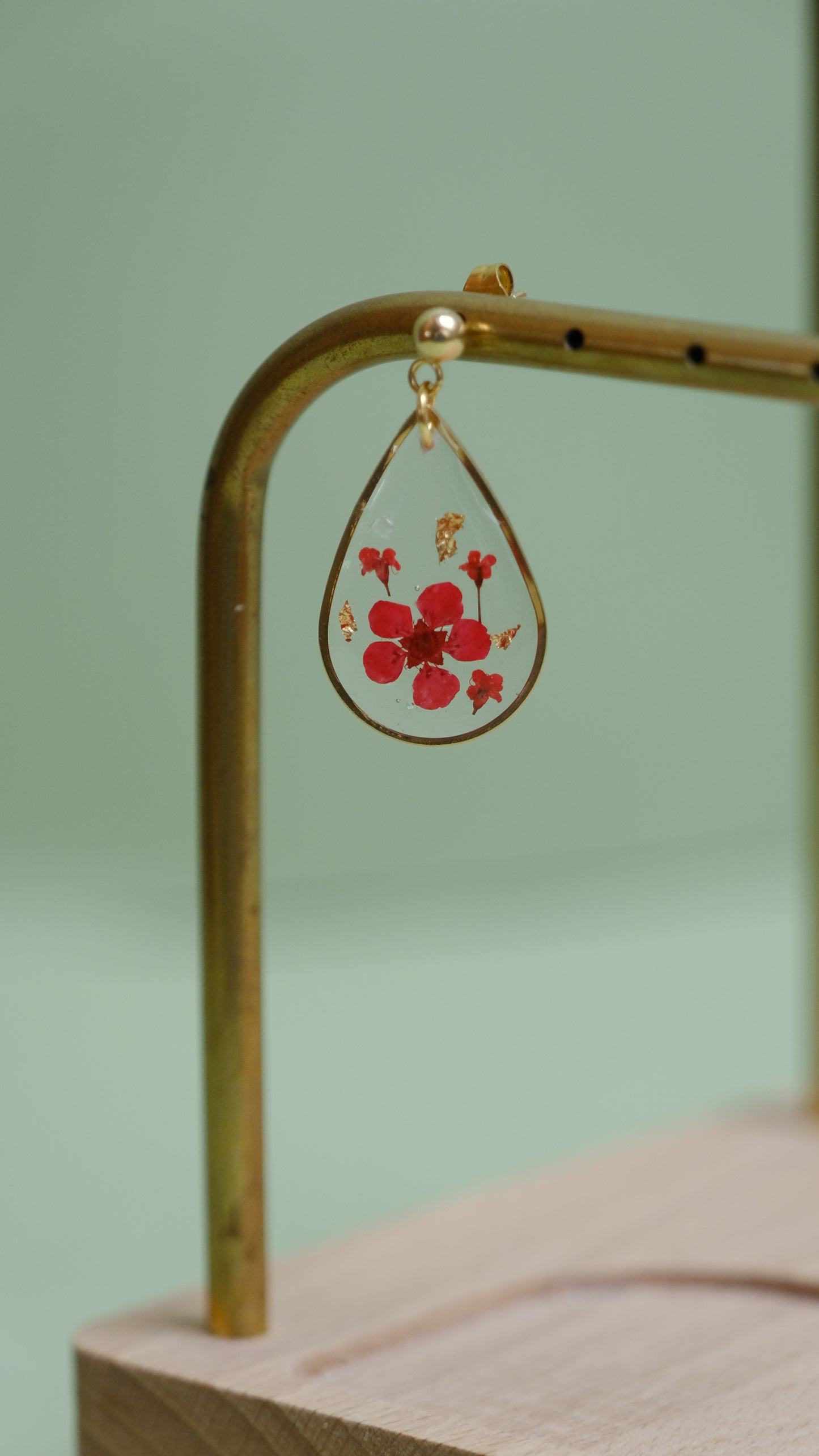 Boucles d'oreilles goutte SAKURA - Grande