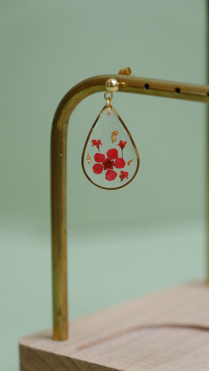 Boucles d'oreilles goutte SAKURA - Grande