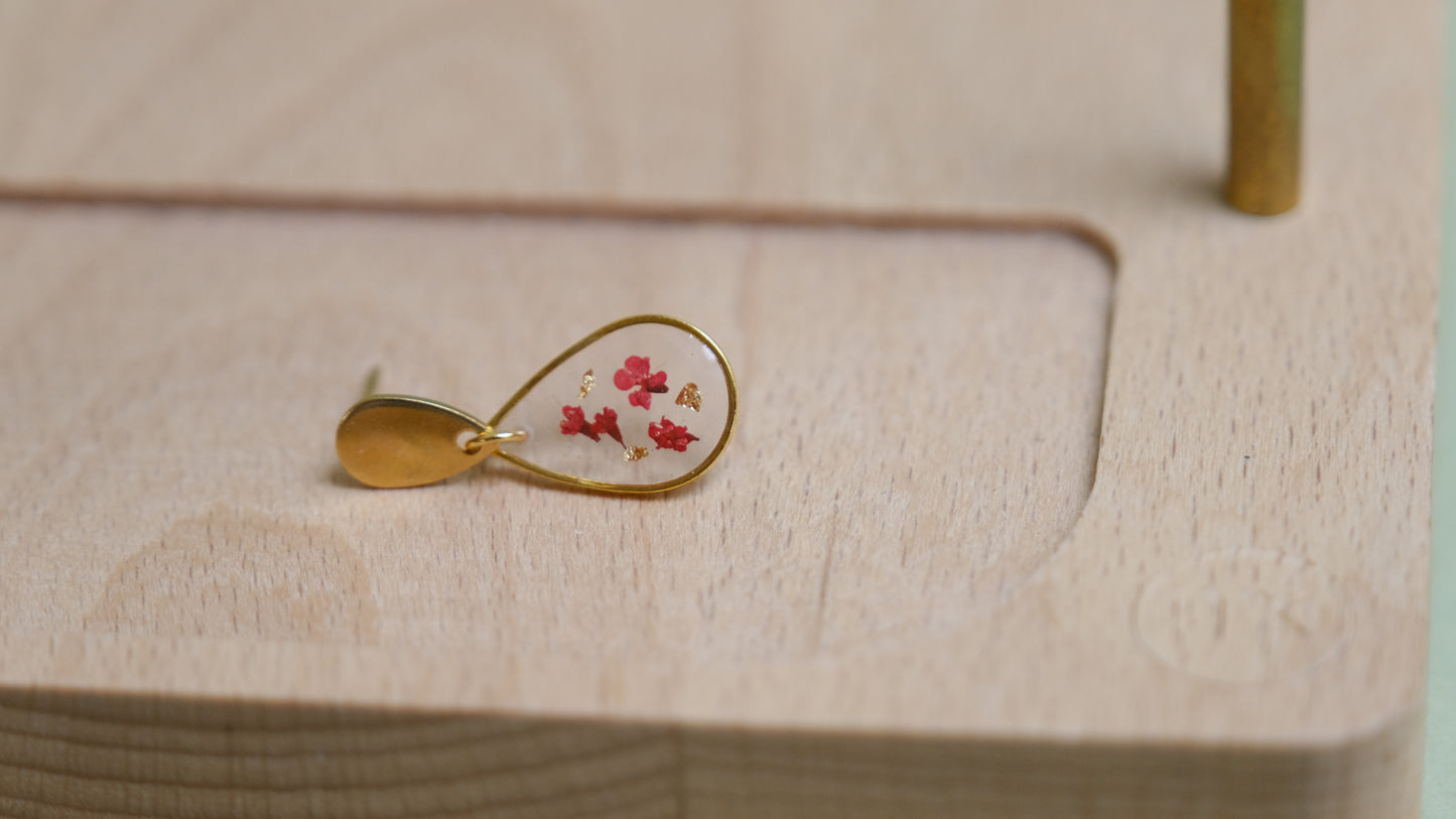 Boucles d'oreilles goutte SAKURA - Petite