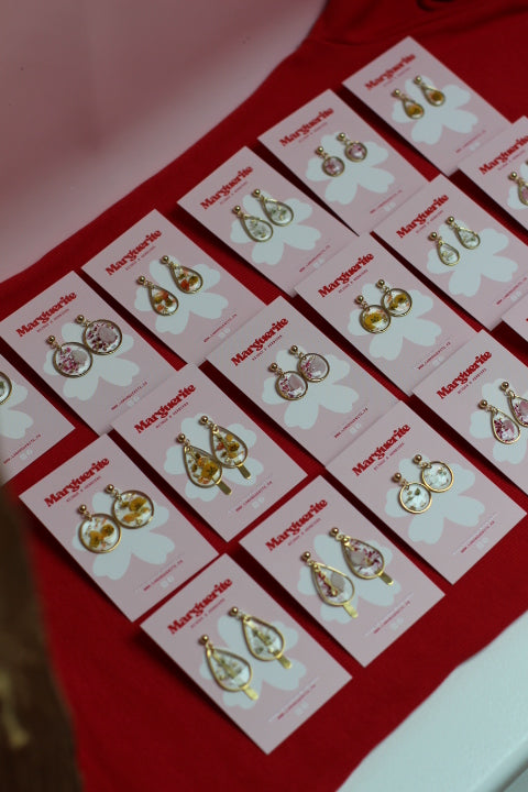 Boucles d’oreilles personnalisables